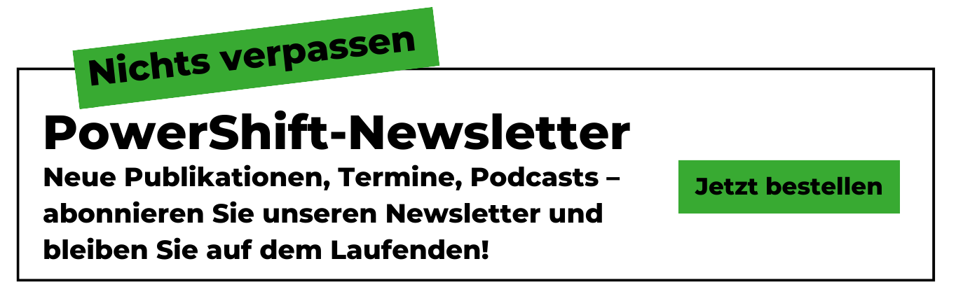 Anzeige PowerShift Newsletter