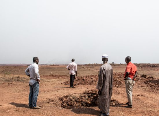 Bild: In Guinea wurden über 100 Familien von ihrem fruchtbaren Land vertrieben