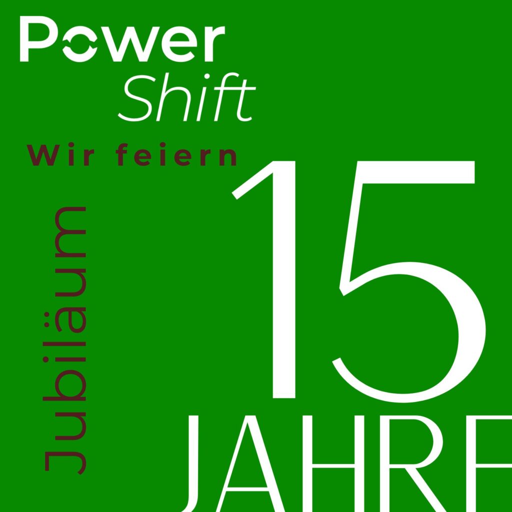Anmeldung PowerShift Jubiläum