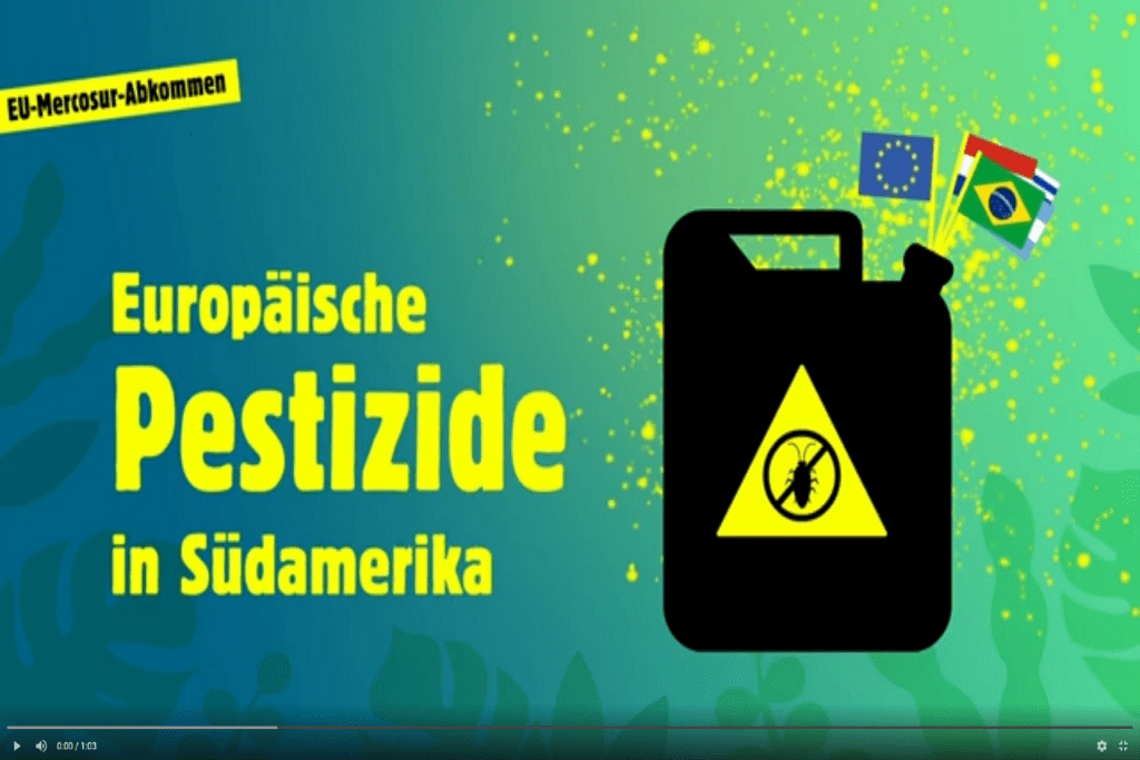Hochgefährliche Pestizide für Südamerika – das EU-Mercosur-Abkommen