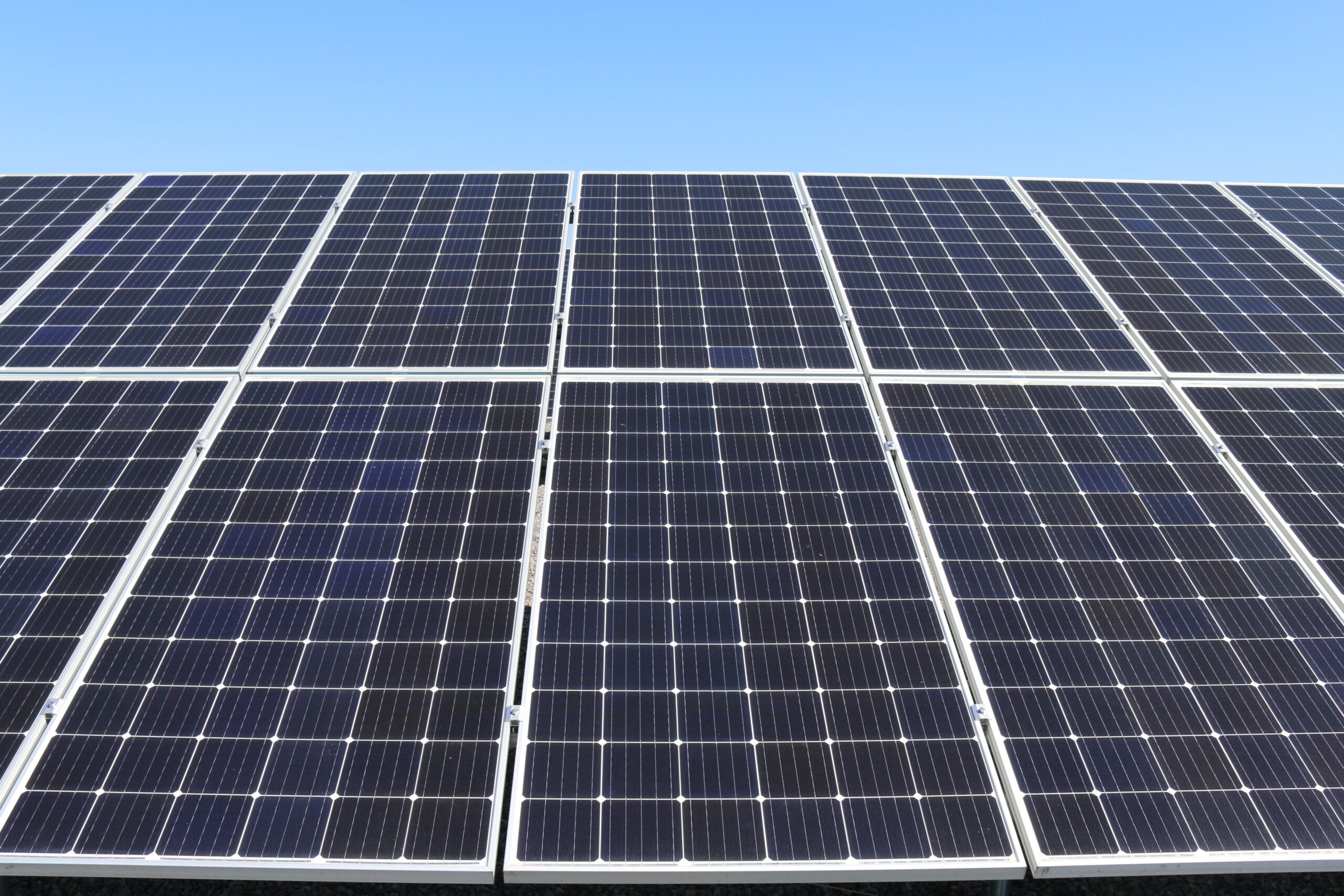 Ein Solarmodul