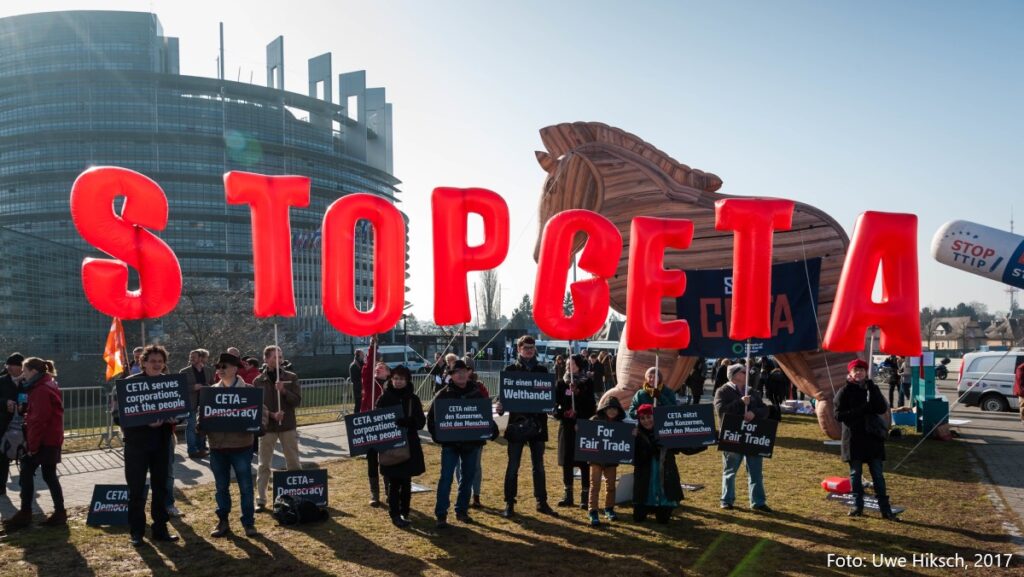 Gemeinsame Erklärung gegen CETA