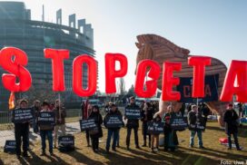 Image de protestation du CETA