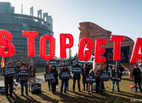 CETA Protestbild