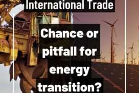 Lunch and Learn Affiche International Trade - Chance or pitfall for energy transition?