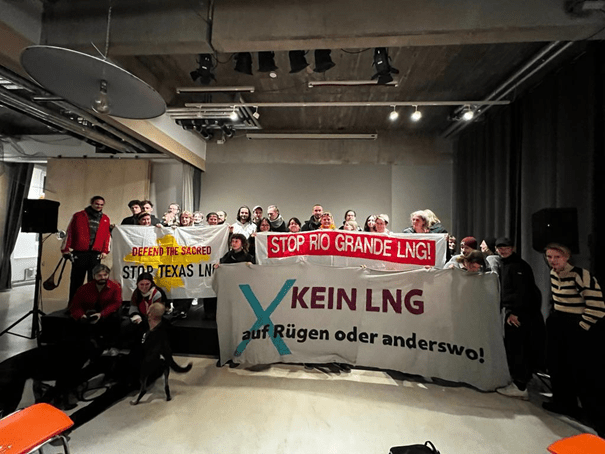 Germany's gas hunger and its effects: International activists report