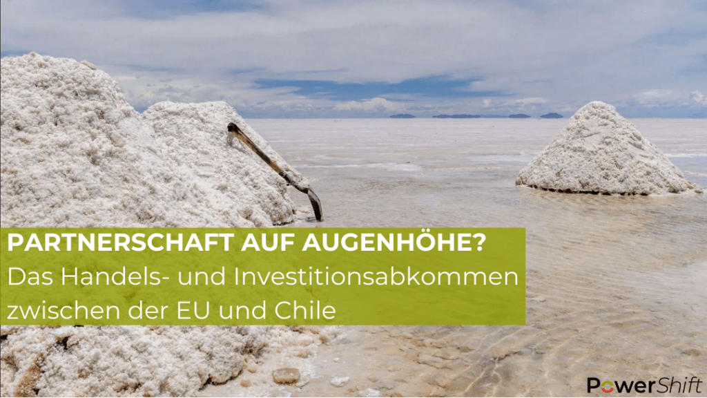 Reiseführer: Partnerschaft auf Augenhöhe? – Das Handels- und Investitioneabkommen zwischen der EU und Chile