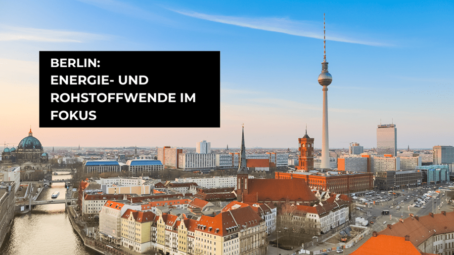 Blick auf Berlin mit Fernsehturm