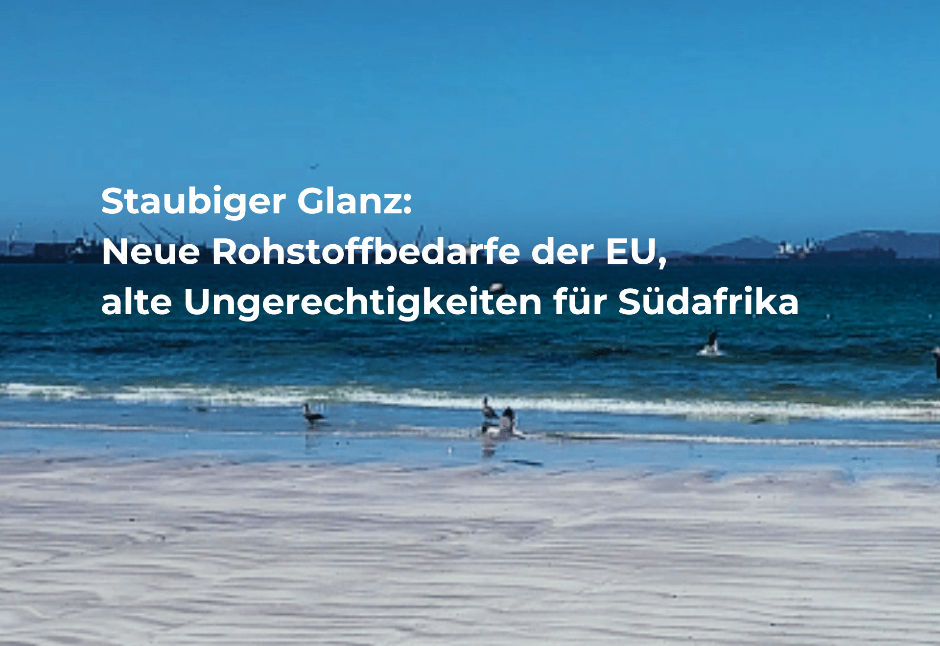 Rohstoffe Südafrika