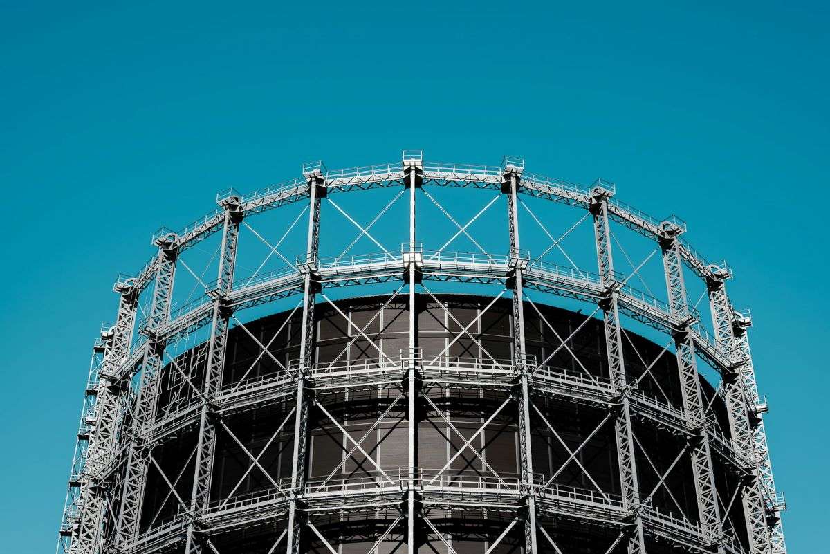 Gasometer on the EUREF campus