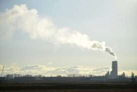 Centrale électrique avec smog