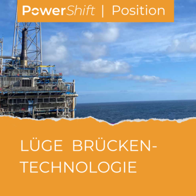 Link zum Artikel "Die Lüge der Brückentechnologie"