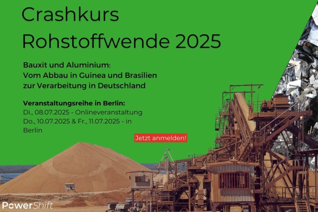 Crashkurs Rohstoffwende Juli 2025 in Berlin