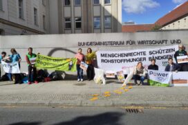 Guinea Petitionsübergabe